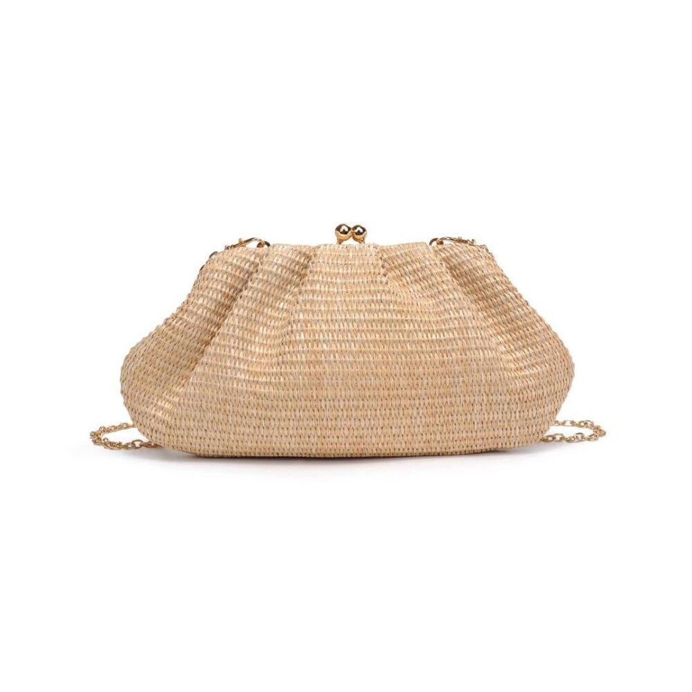TRIANA STRAW FRAME CLUTCH - Picture 5 of 7